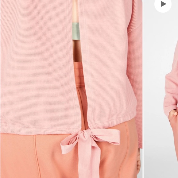 Fabletics Anna Tie - Back Sweatshirt - Picture 2 of 11